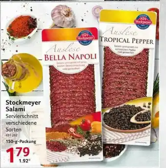 Selgros Stockmeyer Salami Angebot