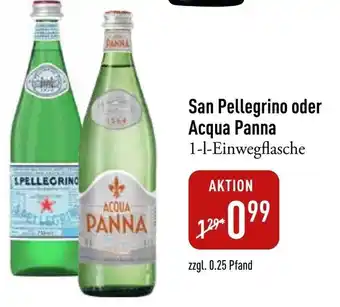 Galeria Markthalle San Pellegrino oder Acqua Panna Angebot