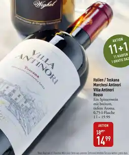 Galeria Markthalle Marchesi Antinori Villa Antinori Rosso Angebot