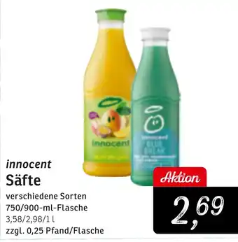 KONSUM innocent Säfte Angebot