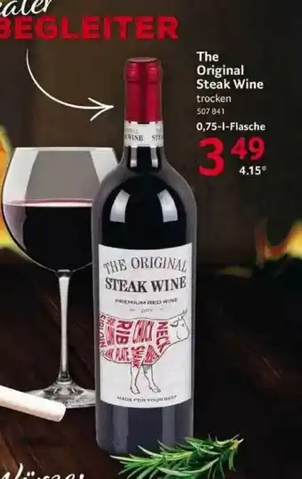 Selgros The Original Steak Wine Angebot