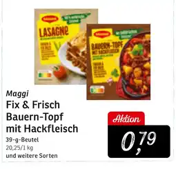 KONSUM Maggi Fix & Frisch Bauern-Topf mit Hackfleisch Angebot