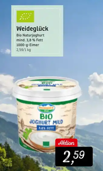 KONSUM Weideglück Bio Naturjoghurt Angebot