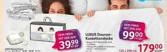 Selgros Luux Daunen Kissen Oder -kassentendecke Angebot