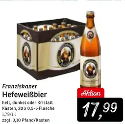 KONSUM Franziskaner Hefeweißbier Angebot