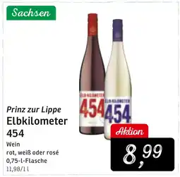 KONSUM Prinz zur Lippe Elbkilometer 454 Angebot