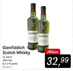 KONSUM Glenfiddich Scotch Whisky 12 Jahre Angebot