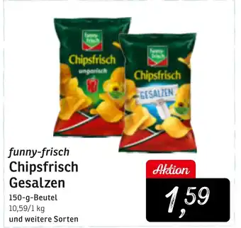 KONSUM funny-frisch Chipsfrisch Gesalzen Angebot