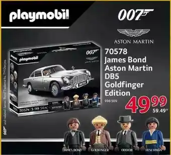 Selgros Playmobil 70578 James Bond Aston Martin Db5 Goldfinger Edition Angebot