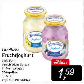 KONSUM Landliebe Fruchtjoghurt Angebot