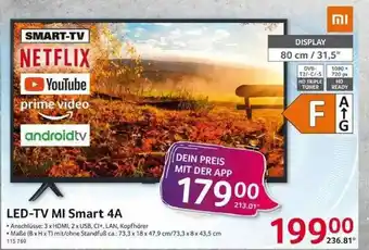 Selgros Led-tv Mi Smart 4a Netflix Angebot