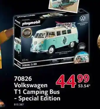 Selgros Playmobil Volkswagen T1 Camping Bus - Special Edition Angebot