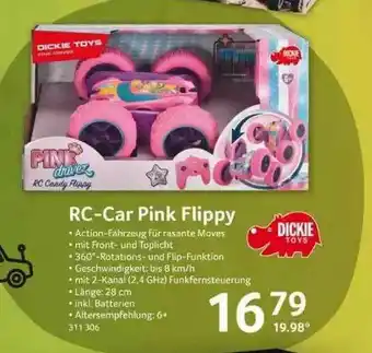 Selgros Dickie Toys Rc-car Pink Flippy Angebot