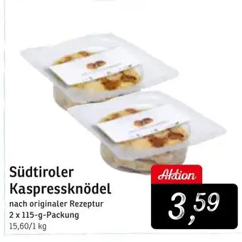 KONSUM Südtiroler Kaspressknödel Angebot