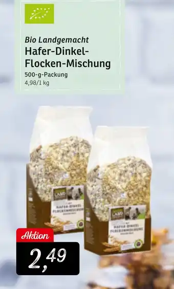 KONSUM Bio Landgemacht Hafer-Dinkel- Flocken-Mischung Angebot