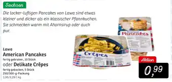 KONSUM Lawa American Pancakes oder Delikate Crêpes Angebot