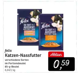 KONSUM felix Katzen-Nassfutter Angebot