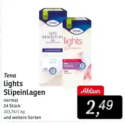 KONSUM Tena lights Slipeinlagen Angebot