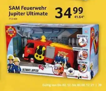 Selgros Sam Feuerwehr Jupiter Ultimate Angebot