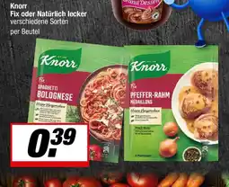 L. STROETMANN GROSSMARKT Knorr Fix oder Natürlich lecker Angebot