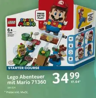 Selgros Lego Super Mario Abenteuer Mit Mario 71360 Angebot