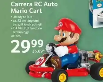 Selgros Carrera Rc Auto Mario Cart Angebot