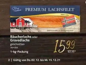 Selgros Premium Lachsfilet Räucherlachs Oder Gravedlachs Angebot