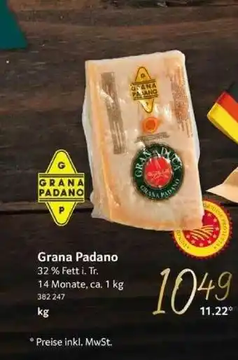 Selgros Grana Padano Angebot