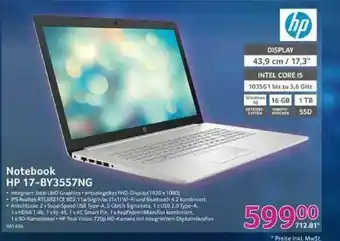 Selgros Hp Notebook 17-by3557ng Angebot