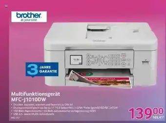 Selgros Brother Multifunktionsgerät Mfc-j1010dw Angebot