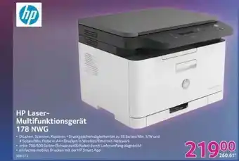 Selgros Hp Laser-multifunktionsgerät 178 Nwg Angebot