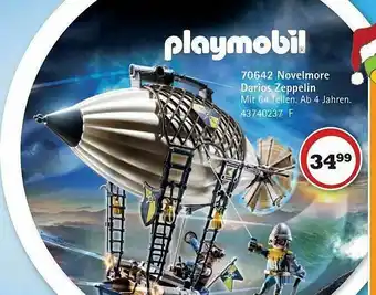 Vedes Playmobil 70642 Novelmore Darios Zeppelin Angebot