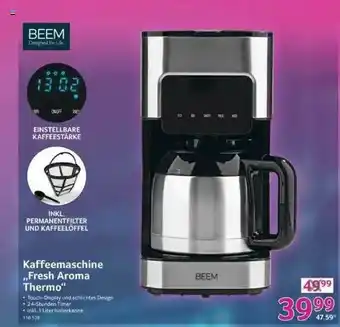 Selgros Beem Kaffeemaschine „fresh Aroma Thermo“ Angebot