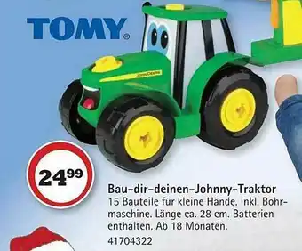 Vedes Bau-dir-deinen-johnny-traktor Tomy Angebot