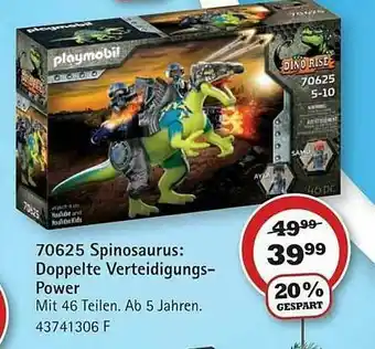 Vedes 70625 Spinosaurus : Doppelte Verteidigungs-power Angebot