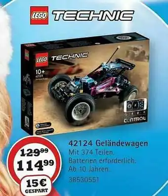 Vedes 42124 Geländewagen Lego Technic Angebot