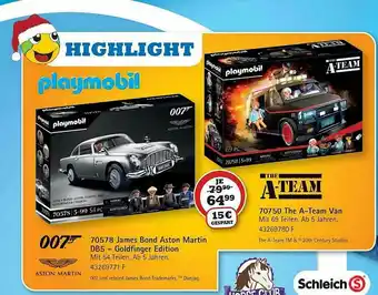 Vedes 70578 James Bond Aston Martin Db5 - Goldfinger Edition 70750 The A-team Van Angebot