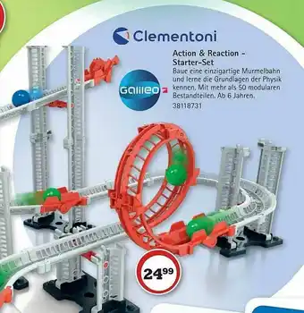 Vedes Clementoni Action & Reaction - Starter-set Angebot