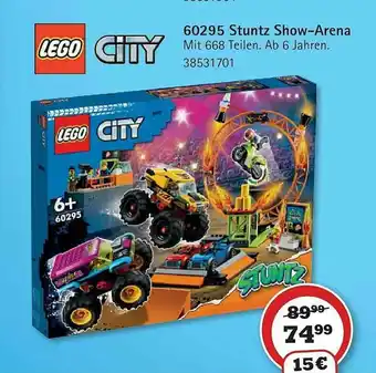 Vedes 60295 Stuntz Show-arene Lego City Angebot