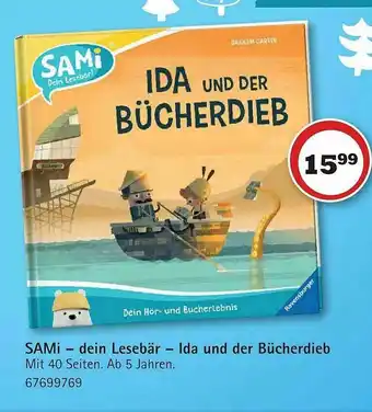 Vedes Sami - Dein Lesebär - Ida Und Der Bücherdieb Angebot