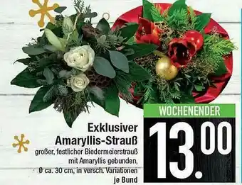 E-Center Exklusiver Amaryllis-strauß Angebot