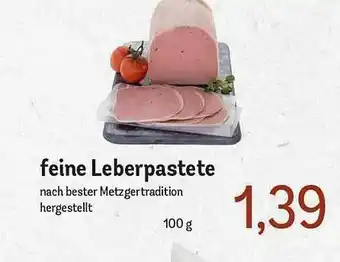 E-Center Feine Leberpastete Angebot