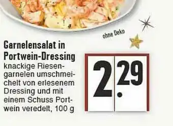 E-Center Garnelensalat In Portwein-dressing Angebot