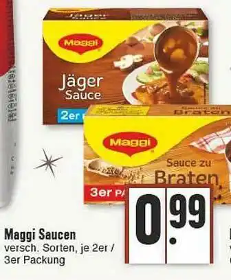 E-Center Maggi Saucen Angebot