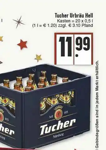 E-Center Tucher Urbräu Hell Angebot