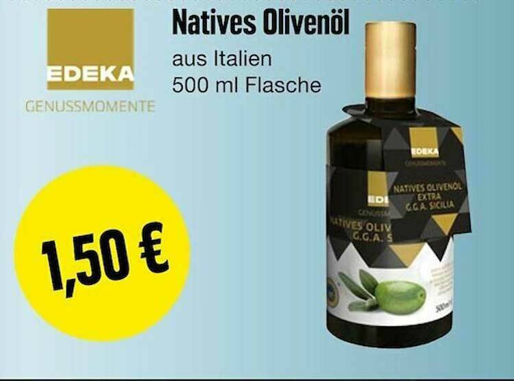 Edeka Natives Olivenöl Angebot bei Edeka