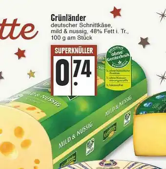 Edeka Mild & Nussig Grünländer Angebot