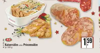 Edeka R&s Kaisersülze Oder Prinzensülze Angebot