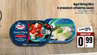 Edeka Appel Heringsfilets In Aromatisch-raffinierten Saucen Angebot