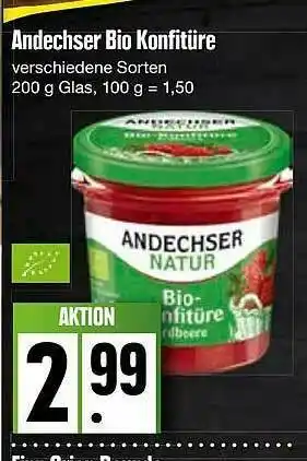 Edeka Andechser Bio Konfitüre Angebot